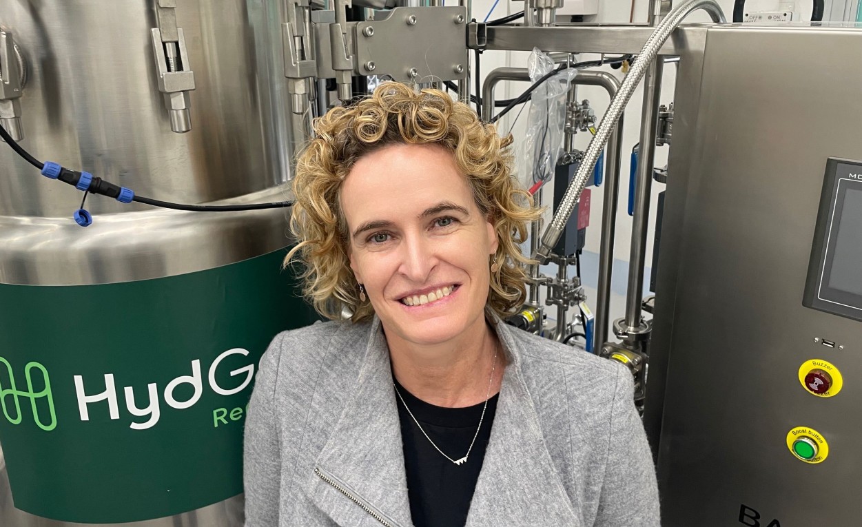 Dr Louise Brown, CEO of HydGene Renewables
